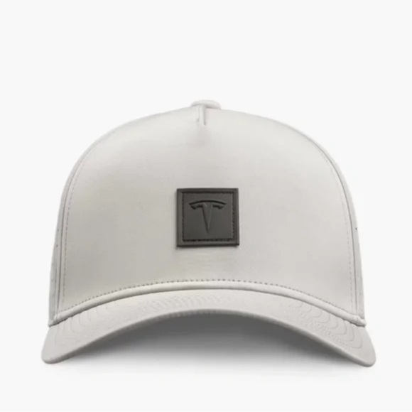 Tesla Aero Snapback Hat Light Gray - Picture 4 of 15